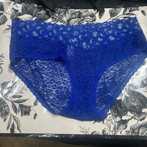 NWOT No Boundaries Lace Hipster Panty SIZE L